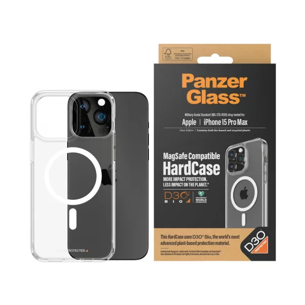 PanzerGlass iPhone 15 Pro Max HardCase Magsafe D30 Kılıf